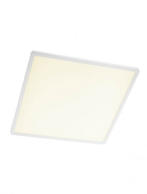 Plafoniera LED Memo, alb mat, 24W, 2200lm, 3000K, L.42cm, IP20, Smarter, 05-940