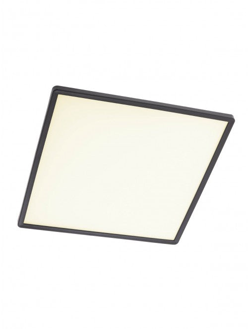 Plafoniera LED Memo, negru mat, 24W, 2200lm, 3000K, L.42cm, IP20, Smarter, 05-941