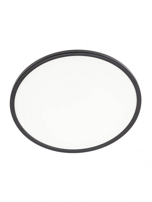Plafoniera LED Memo, negru mat, 24W, 2200lm, 4000K, D.42cm, IP20, Smarter, 05-939