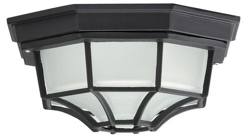 Plafoniera exterior Milano, negru, 1XE27, D.26cm, IP43, Rabalux, 8346