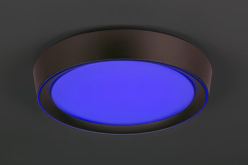 Plafoniera LED Mokka, maro, 24W, 2000lm, 3000-6000K, RGB, IP20, Rabalux, 2987