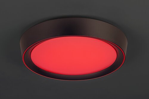 Plafoniera LED Mokka, maro, 24W, 2000lm, 3000-6000K, RGB, IP20, Rabalux, 2987