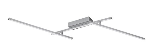 Plafoniera LED Negan, argintiu, 24W, 1550lm, 4000K, IP20, Rabalux, 71019