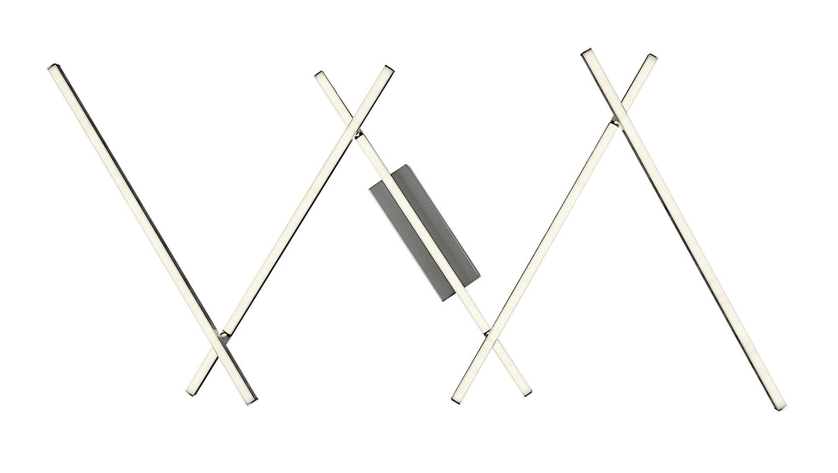 Plafoniera LED Negan, argintiu, 40W, 2460lm, 4000K, IP20, Rabalux, 71020