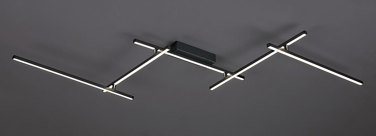 Plafoniera LED Negan, argintiu, 40W, 2460lm, 4000K, IP20, Rabalux, 71020