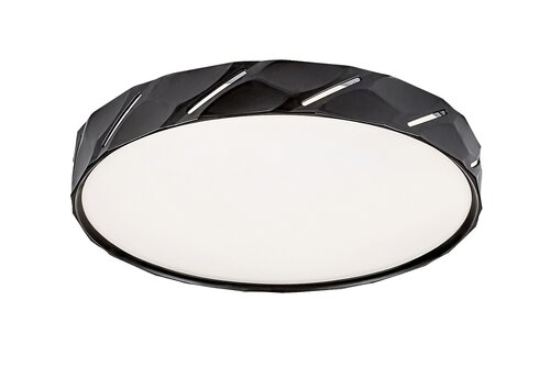 Plafoniera LED Nessira, negru mat, 25W, 1100lm, 4000K, IP20, Rabalux, 71120