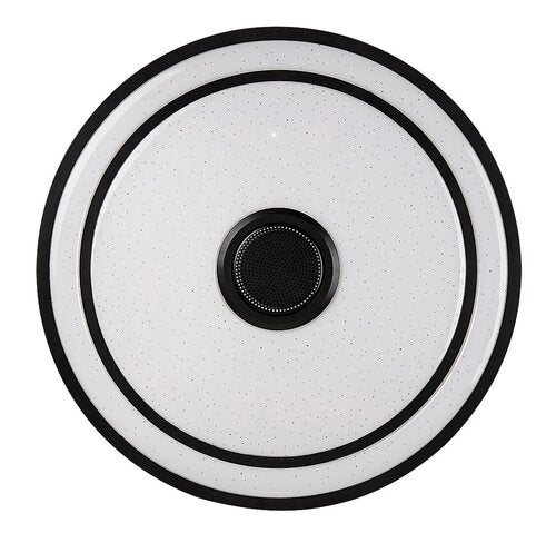 Plafoniera LED Nikolaus, negru, 24W, 1600lm, 3000-6500K, IP20, Rabalux, 71030