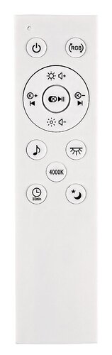 Plafoniera LED Nikolaus, negru, 24W, 1600lm, 3000-6500K, IP20, Rabalux, 71030