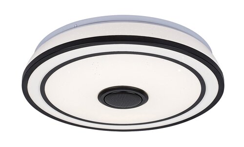 Plafoniera LED Nikolaus, negru, 24W, 1600lm, 3000-6500K, IP20, Rabalux, 71030