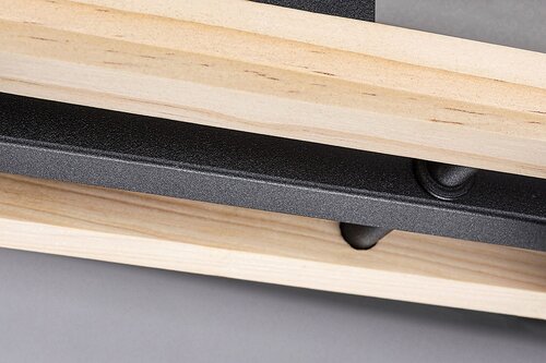 Plafoniera Niylah, negru, 3xE27, IP20, Rabalux, 71083