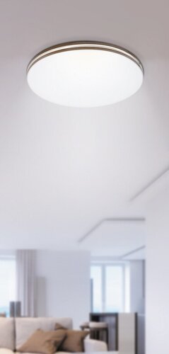 Plafoniera LED Oscar 2, alb, 18W, 1350lm, 4000K, IP20, Rabalux, 71173