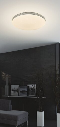 Plafoniera LED Oscar 2, alb, 18W, 1350lm, 4000K, IP20, Rabalux, 71179