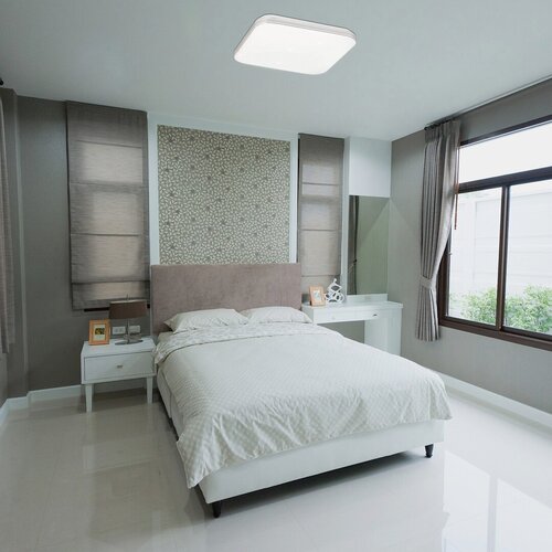 Plafoniera LED Oscar 2, alb, 18W, 1350lm, 4000K, IP20, Rabalux, 71180