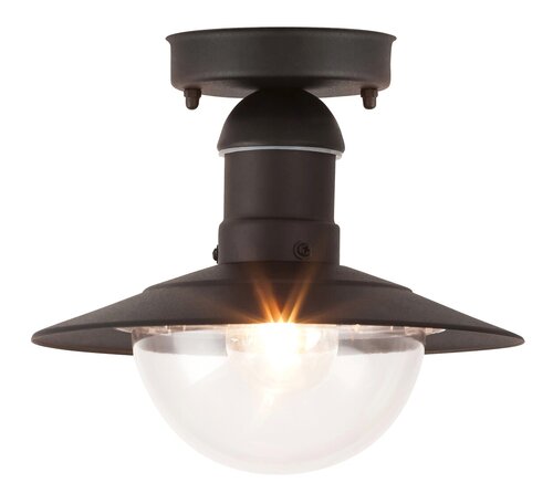 Plafoniera exterior Oslo, negru, 1XE27, D.24cm, IP44, Rabalux, 8716