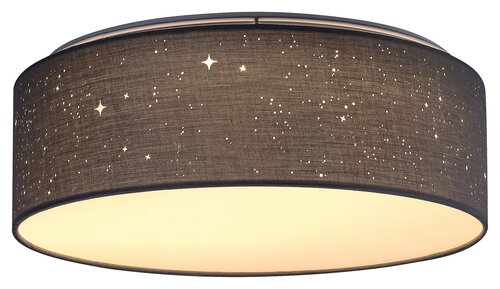 Plafoniera LED Otilia, gri, 22W, 970lm, 3000K, IP20, Rabalux, 3307