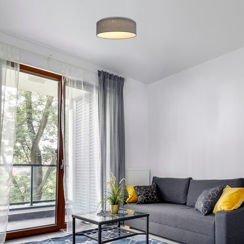 Plafoniera LED Otilia, gri, 22W, 970lm, 3000K, IP20, Rabalux, 3307