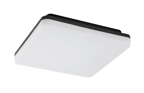 Plafoniera LED exterior Pernik, negru, 24W, 2400lm, 4000K, D.28cm, IP54, Rabalux, 7250