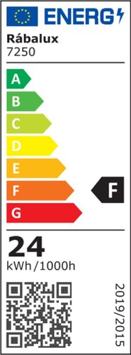 Plafoniera LED exterior Pernik, negru, 24W, 2400lm, 4000K, D.28cm, IP54, Rabalux, 7250