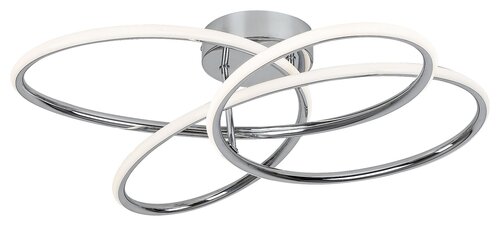 Plafoniera LED Piero, crom, 30W, 2000lm, 4000K, IP20, Rabalux, 6955