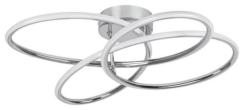 Plafoniera LED Piero, crom, 30W, 2000lm, 4000K, IP20, Rabalux, 6955
