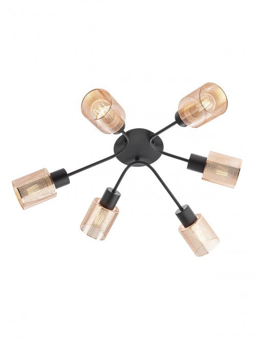 Plafoniera PONS, 6 x E27, Smarter 04-5260