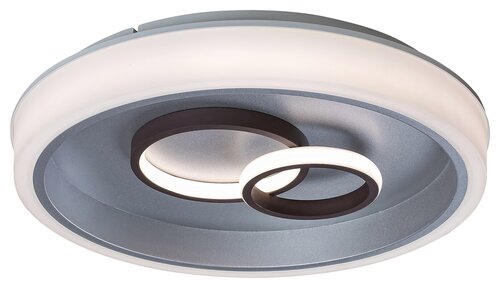Plafoniera LED Portia, argintiu, 40W, 1780lm, 4000K, IP20, Rabalux, 3319