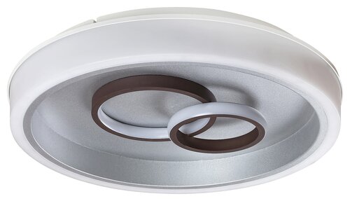 Plafoniera LED Portia, argintiu, 40W, 1780lm, 4000K, IP20, Rabalux, 3319
