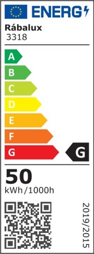 Plafoniera LED Portia, argintiu, 50W, 2200lm, 4000K, IP20, Rabalux, 3318