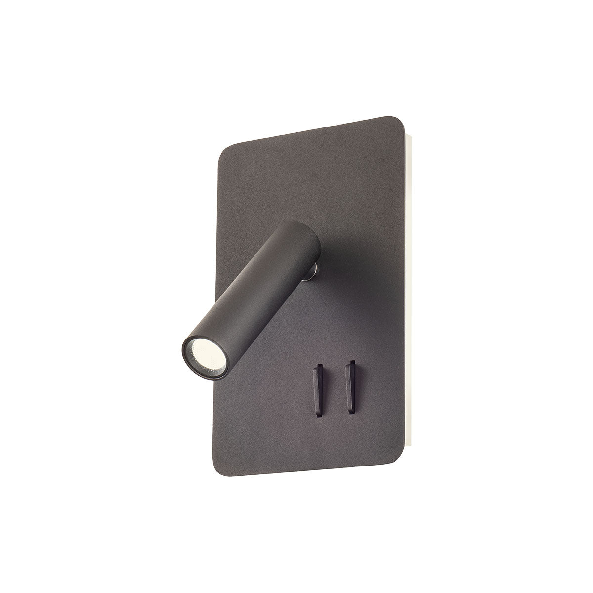 Aplica LED Quda, negru, 6W + 3W, 720lm + 238lm, 3000K, IP20, Redo, 01-2982