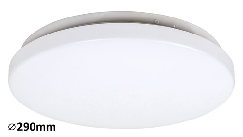 Plafoniera LED Rob, alb, 20W, 1400lm, 3000K, IP20, Rabalux, 3338