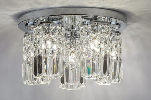 Plafoniera Rosanna, crom, 5xG9, IP20, Rabalux, 3570