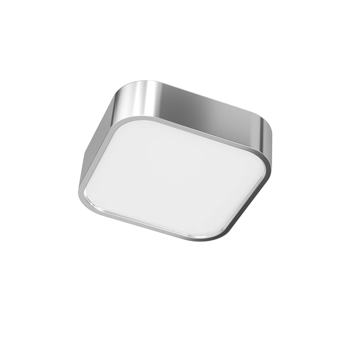 Plafoniera baie LED Screen IP, crom, sticla, 14W, 1620 lm, 3000K, L.23cm, IP44, Redo, 01-1353