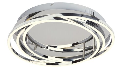 Plafoniera LED Selena, crom, 40W, 3200lm, 4000K, IP20, Rabalux, 2183