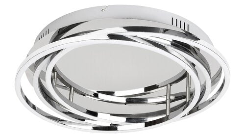 Plafoniera LED Selena, crom, 40W, 3200lm, 4000K, IP20, Rabalux, 2183