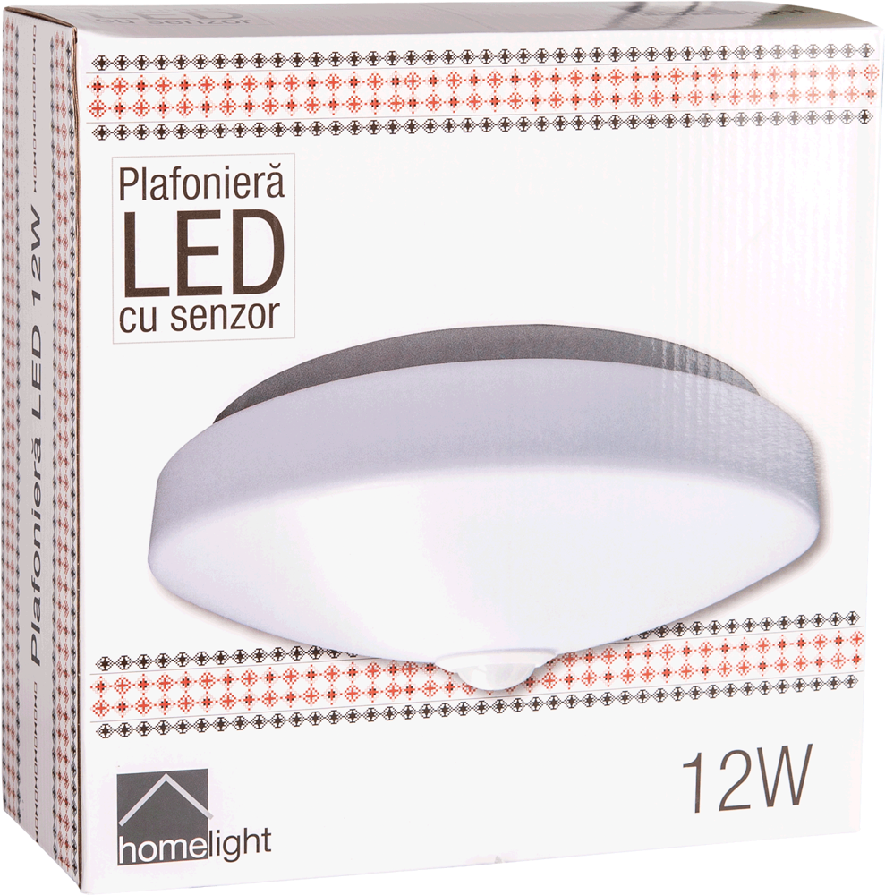 Plafoniera Senzor LED 12W 6500K-EL0040029
