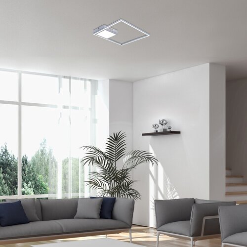 Plafoniera LED Sirius, crom, 30W, 1900lm, 4000K, IP20, Rabalux, 5285