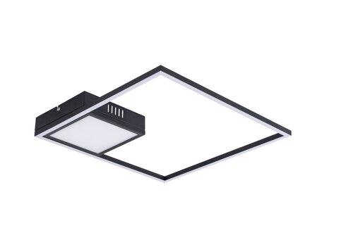 Plafoniera LED Sirius, negru mat, 30W, 1900lm, 4000K, IP20, Rabalux, 5286