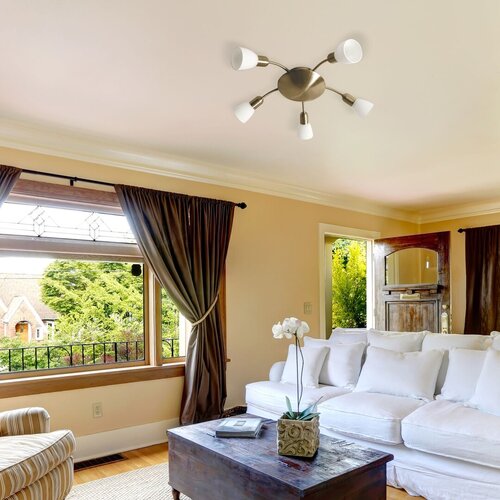 Plafoniera Soma, bronz, 5xE14, IP20, Rabalux, 6310