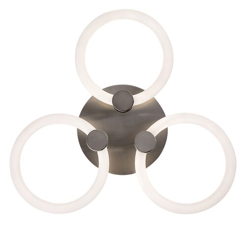 Plafoniera LED Sotiris, crom satin, 21W, 2300lm, 3000K/4000K/6000K, IP20, Rabalux, 71007