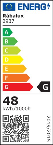Plafoniera LED Stregobor, gri, 48W, 2950lm, 3000K/4000K/6000K, IP20, Rabalux, 2937