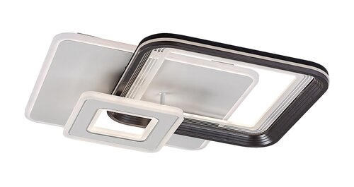 Plafoniera LED Stregobor, gri, 48W, 2950lm, 3000K/4000K/6000K, IP20, Rabalux, 2937