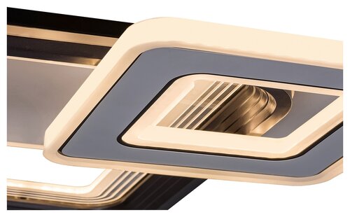 Plafoniera LED Stregobor, gri, 48W, 2950lm, 3000K/4000K/6000K, IP20, Rabalux, 2937