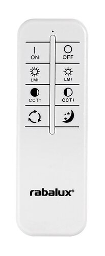 Plafoniera LED Stregobor, gri, 48W, 2950lm, 3000K/4000K/6000K, IP20, Rabalux, 2937