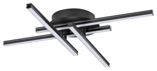 Plafoniera LED Svetlana, negru mat, 28W, 1150lm, 3000K, IP20, Rabalux, 3515