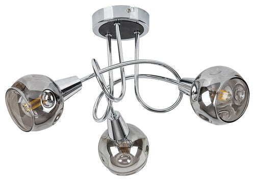 Plafoniera Tamara, crom, 5xE14, IP20, Rabalux, 5348