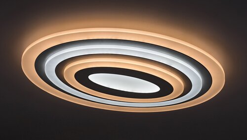 Plafoniera LED Taneli, 41W, 3053lm, 3000-6500K, D.53cm, IP20, Rabalux, 3097