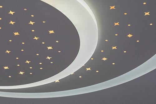 Plafoniera LED Taneli, 47W, 2440lm, 3000-6000K, D.48cm, IP20, Rabalux, 3264