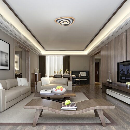 Plafoniera LED Taneli, 51W, 3685lm, 3000-6500K, D.48cm, IP20, Rabalux, 3099