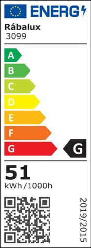 Plafoniera LED Taneli, 51W, 3685lm, 3000-6500K, D.48cm, IP20, Rabalux, 3099