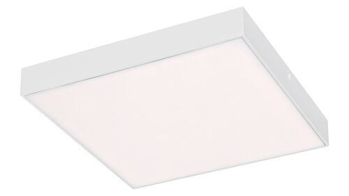 Plafoniera LED exterior Tartu, alb mat, 24W, 2500lm, 2800K-6000K, D.30cm, IP44, Rabalux, 7896